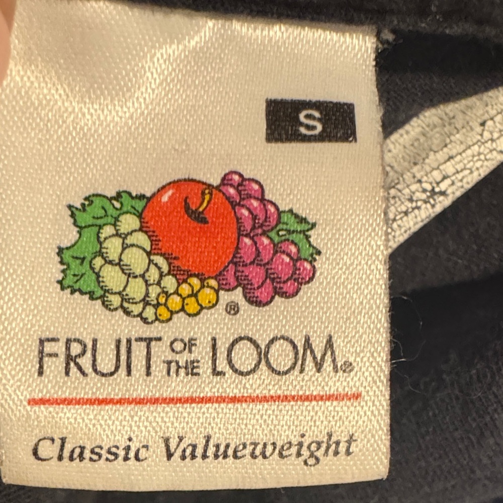 Fruit of the Loom UK London Graphic T-Shirt Souvenir Vintage Black & White Small - Picture 6 of 7